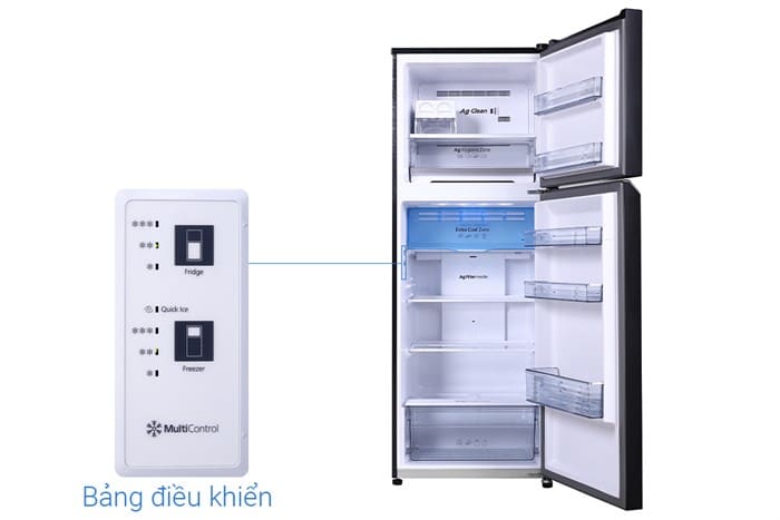 Tủ lạnh Panasonic Inverter 366 lít NR-TL381VGMV